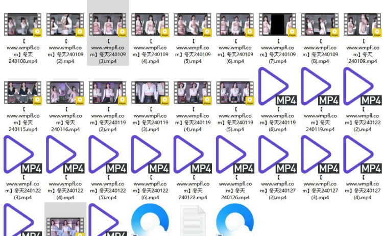 862、Twitch韩国直播BJ冬天Winter24年1月原版录制热舞合集[30v6.01G]