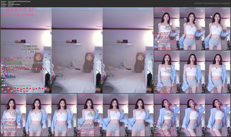 862、Twitch韩国直播BJ冬天Winter24年1月原版录制热舞合集[30v6.01G]