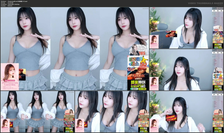 947、AfreecaTv韩国BJ哈鲁酱精选舞蹈合集[24v4.4G]