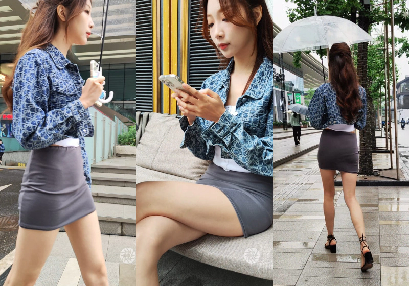 1064、[街拍]M974.长腿美女[图片视频35.4G]